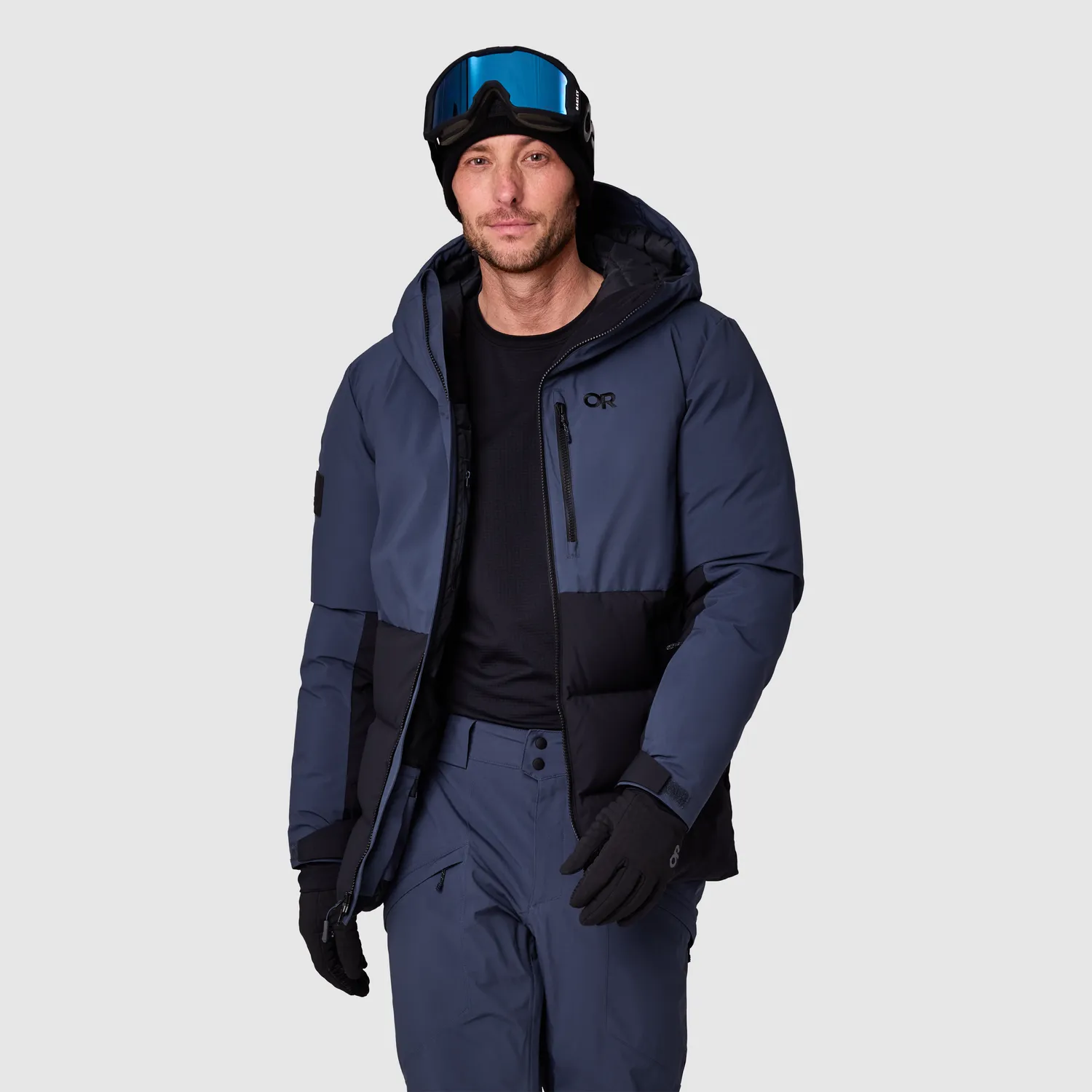 Outdoor Research Snowcrew Down Jacket dunjakke Pecan S vanntett