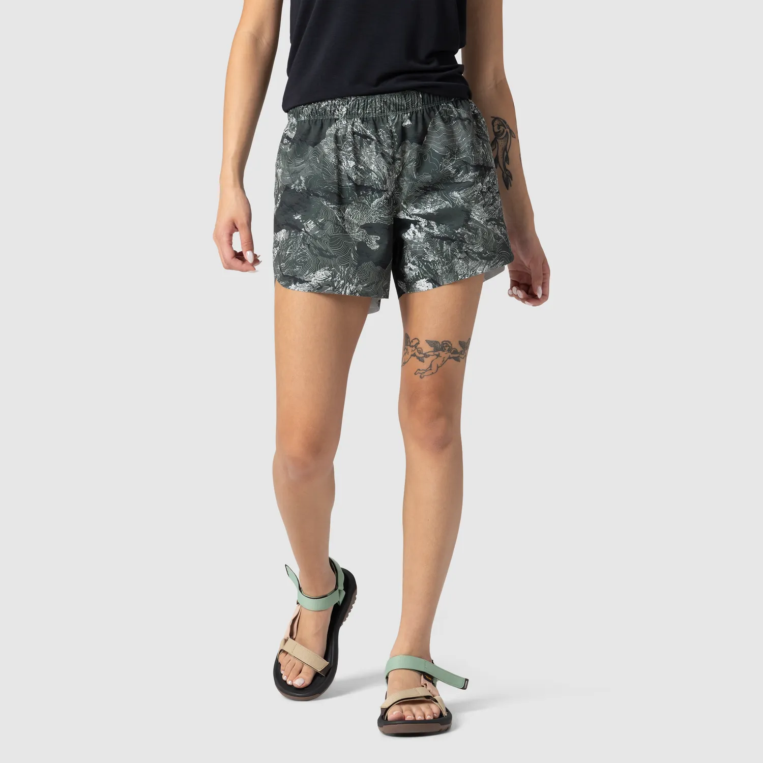 Outdoor Research Swift Lite Short 4" løpeshorts dame