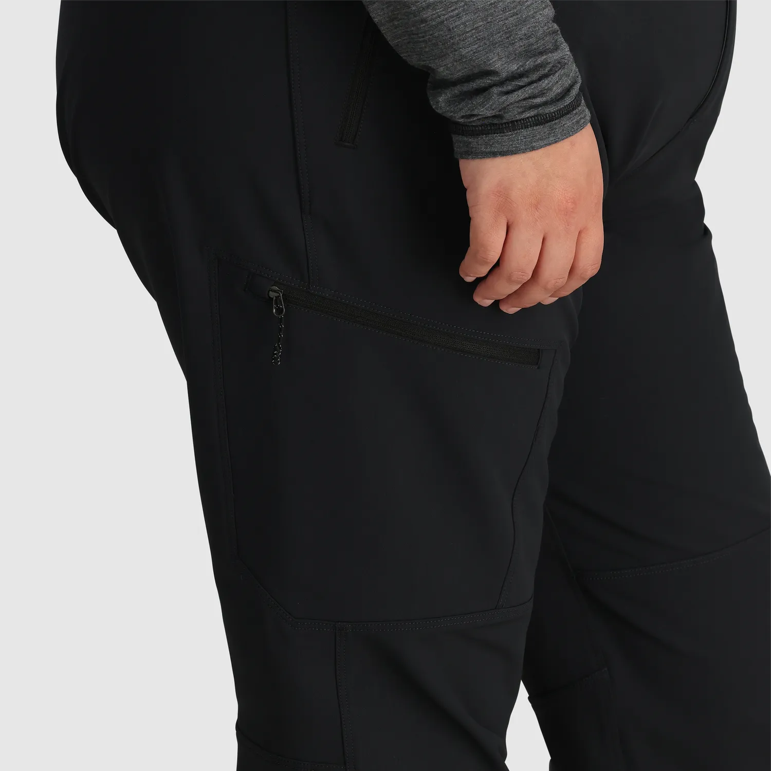 Outdoor Research Cirque III Pant Plus turbukse 1X Black softshell
