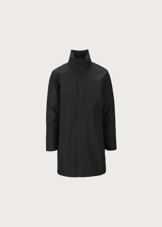 Brgn Sludd'n Coat regnfrakk New Black Thermolite