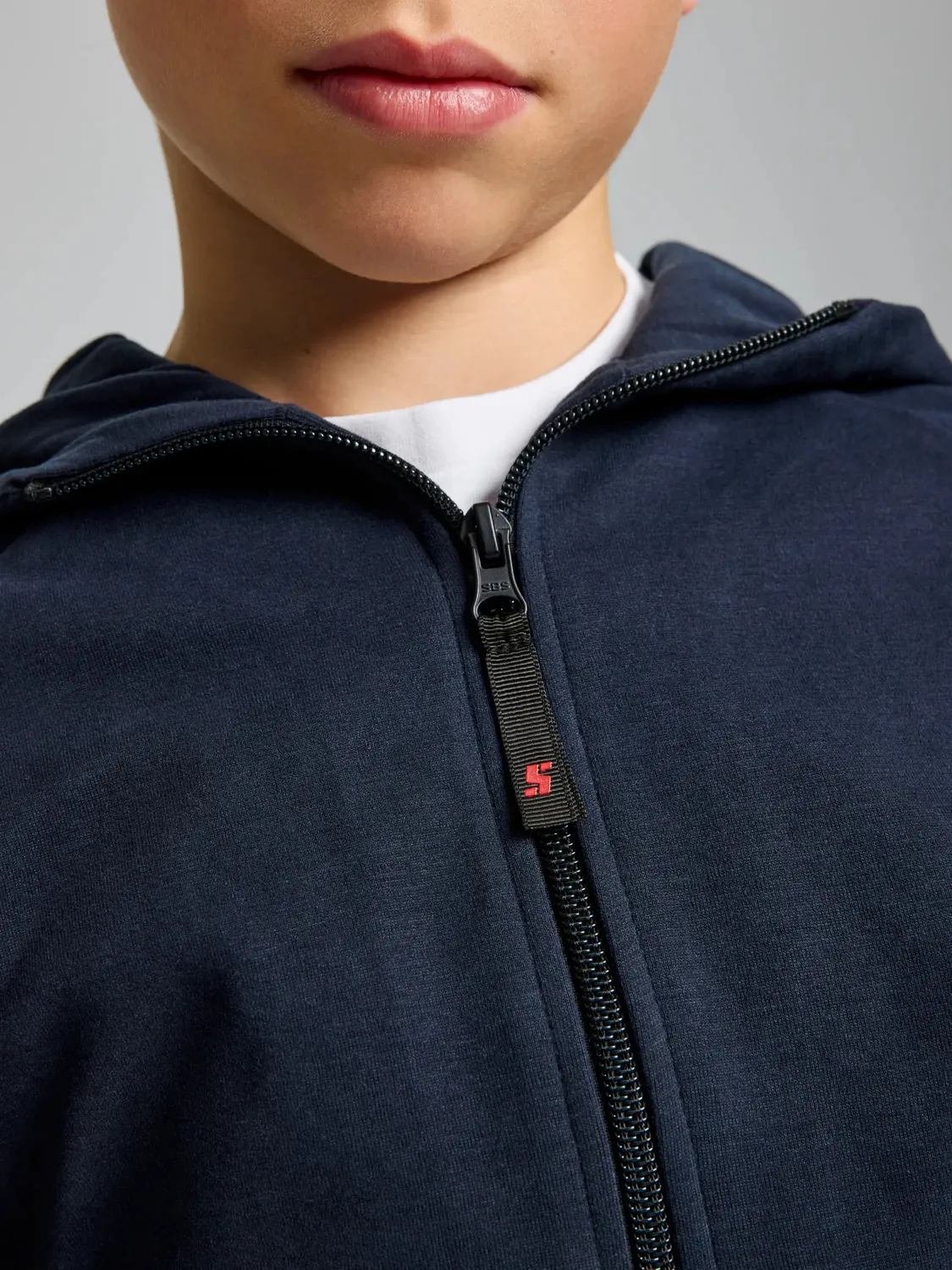 Slam Deck JR DECK FZ HOODIE hettegenser mørkeblå