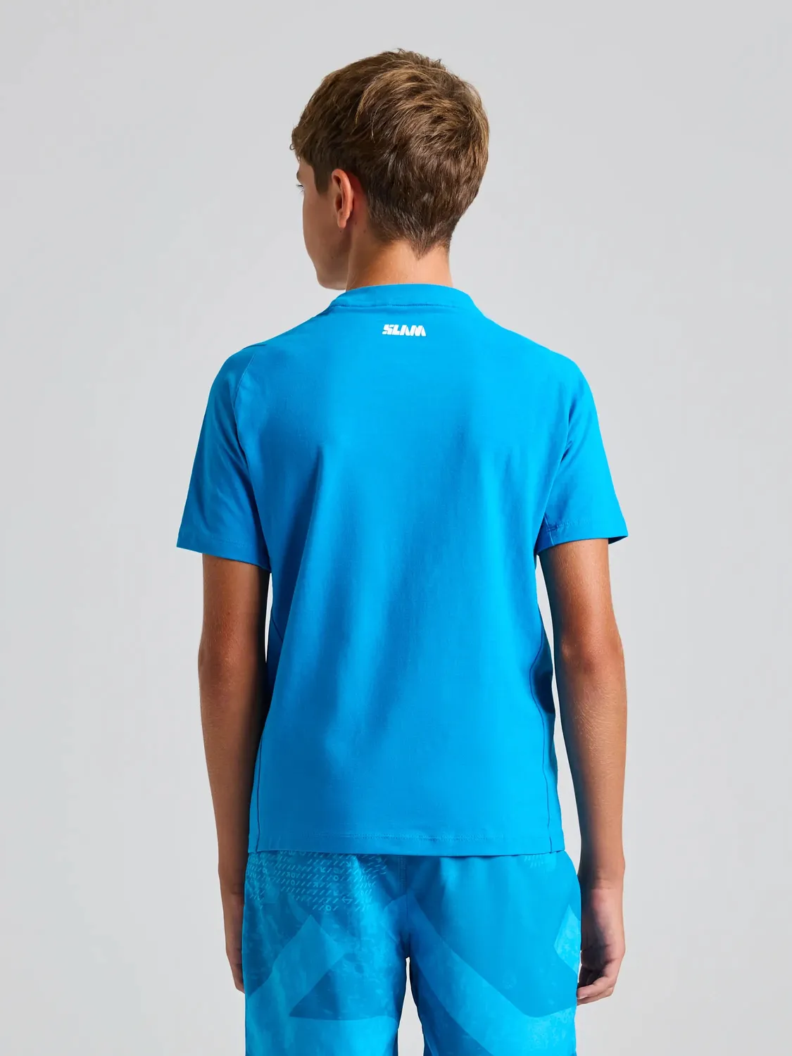 Slam Foil Jr T-shirt SS Greek Blue bambusblanding