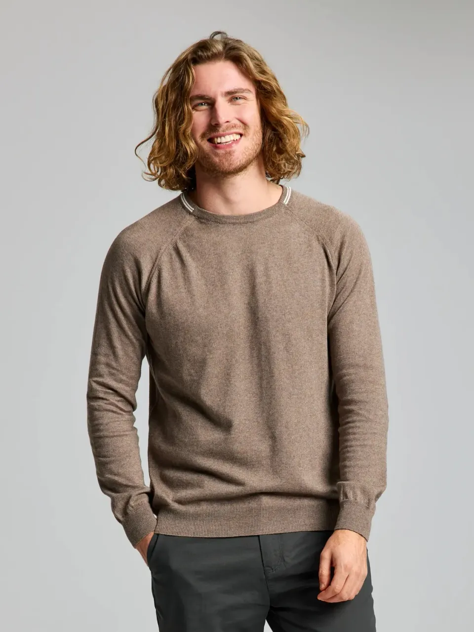 Slam Slam Jumper Boann genser herre mørk marineblå
