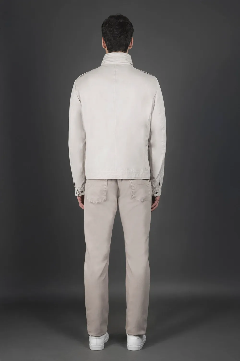 Moorer BARALDI-S1 blouson elfenben vannavvisende