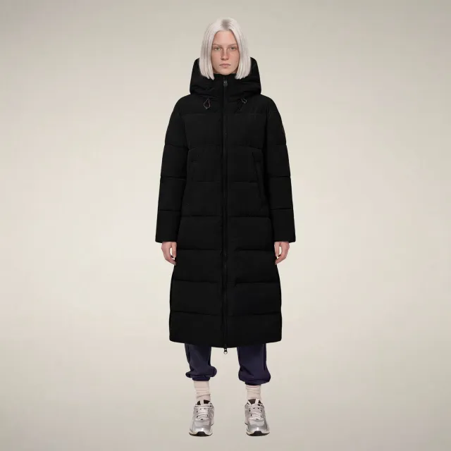 Save The Duck Zendaya parkas dame Black ekstra lang