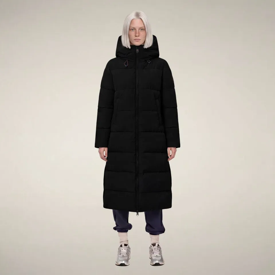 Save The Duck Zendaya parkas dame Black ekstra lang