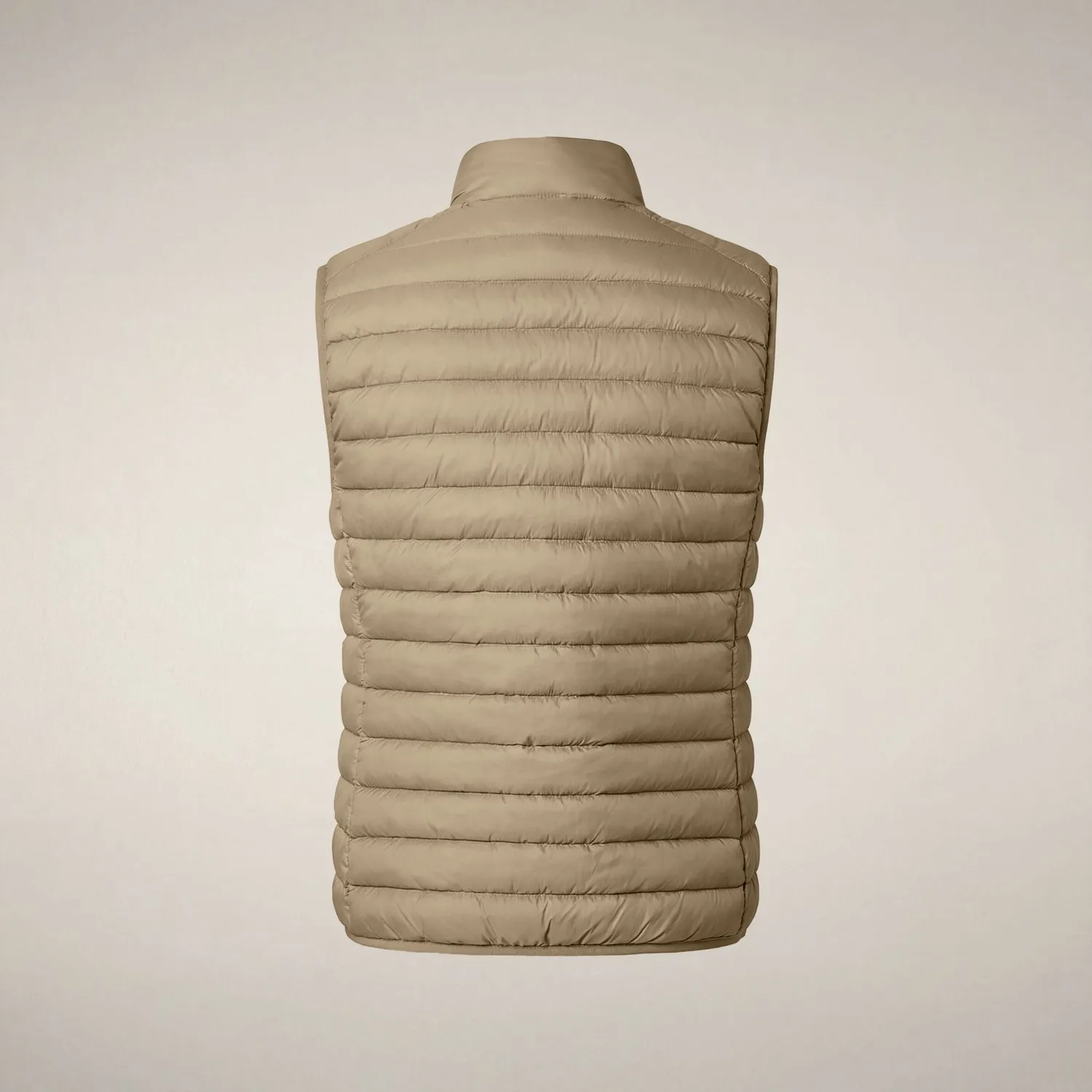 Save The Duck Charlotte vest dame Elephant Grey vattert