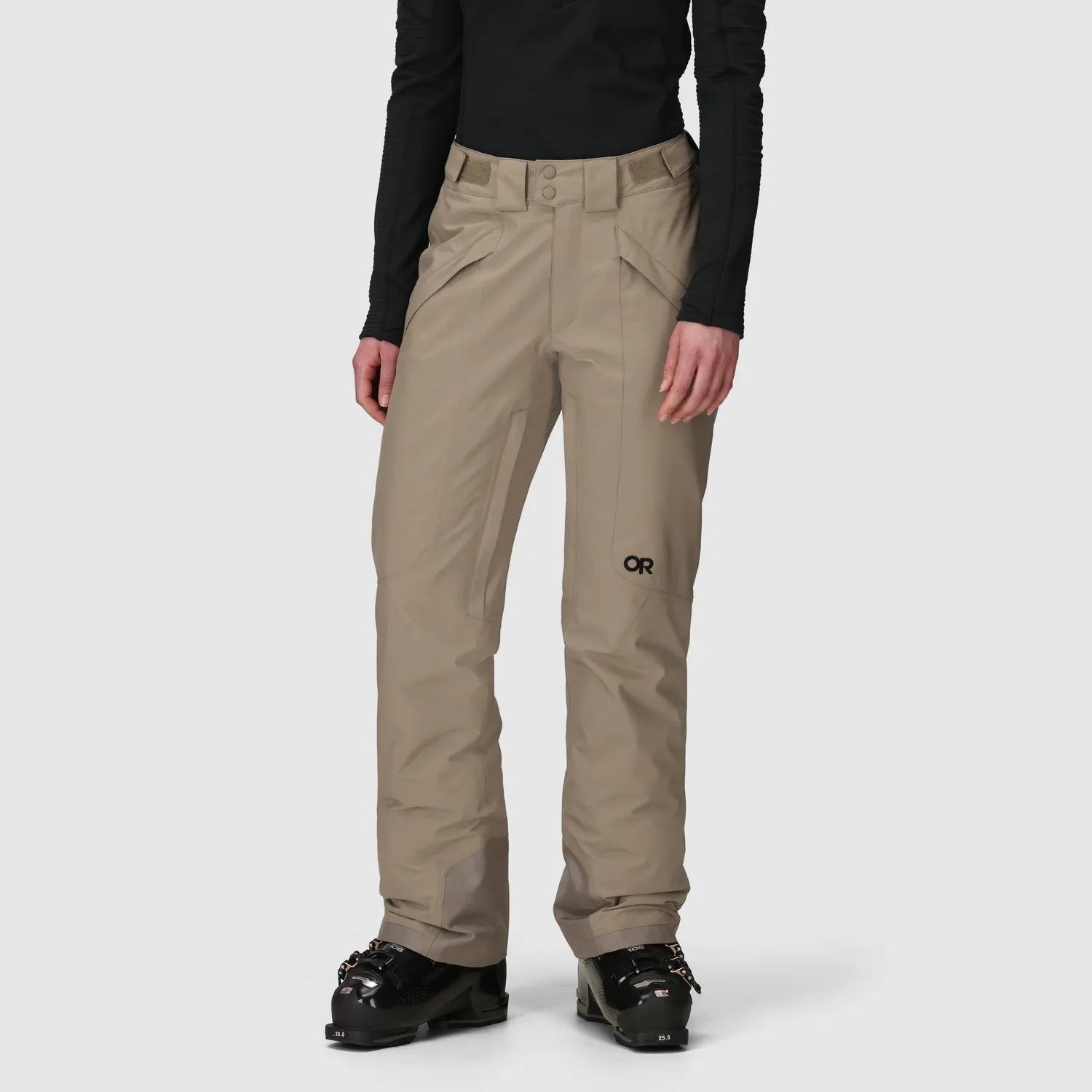 Outdoor Research Snowcrew skibukse dame Black isolert
