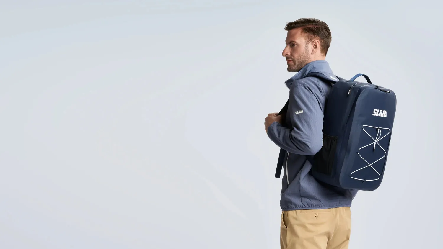 Slam Foil Backpack ryggsekk mørk marineblå vannavvisende