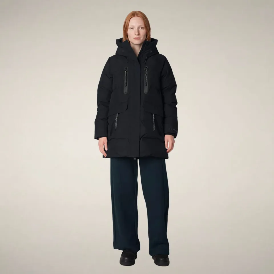 Save The Duck K2 parkas dame, svart