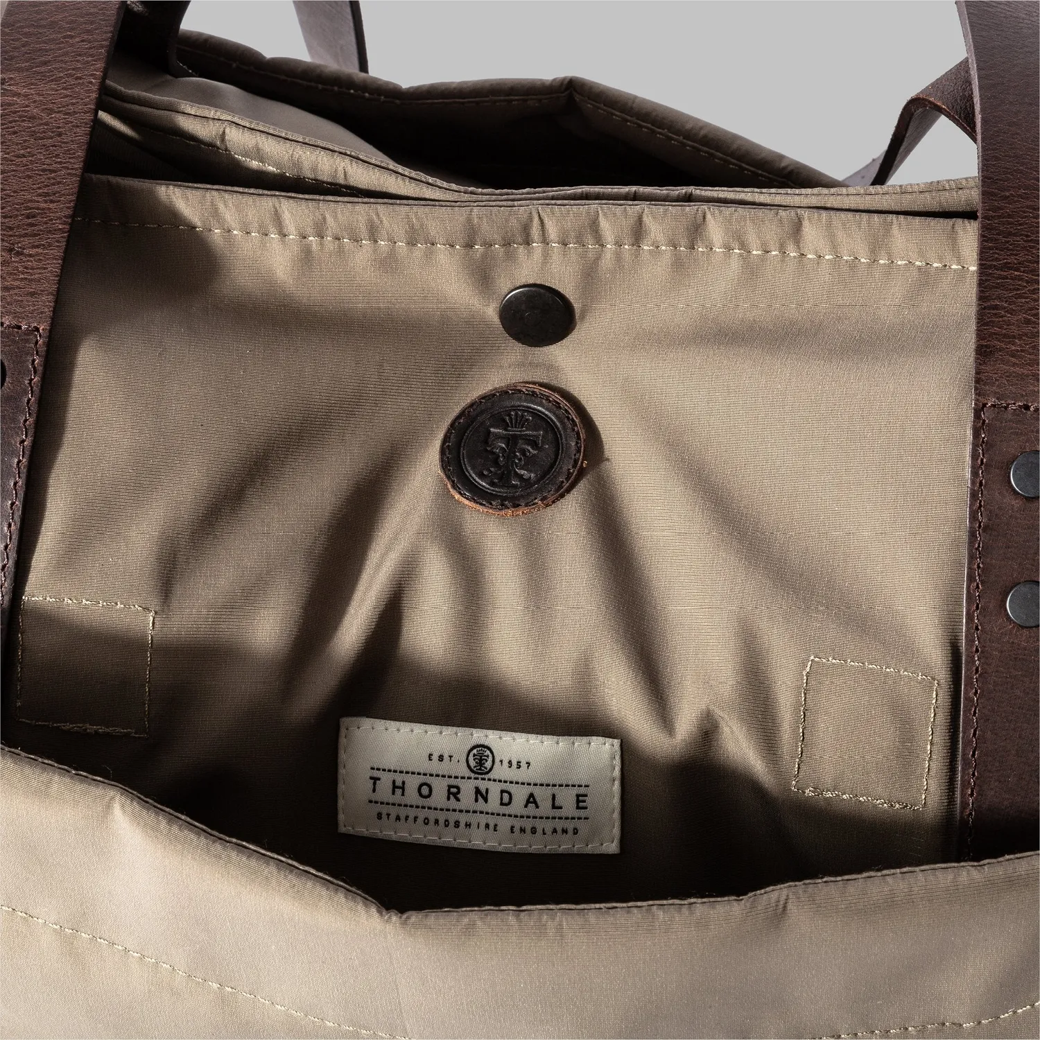 John Partridge Appdale Large totebag beige 31 liter vannavvisende