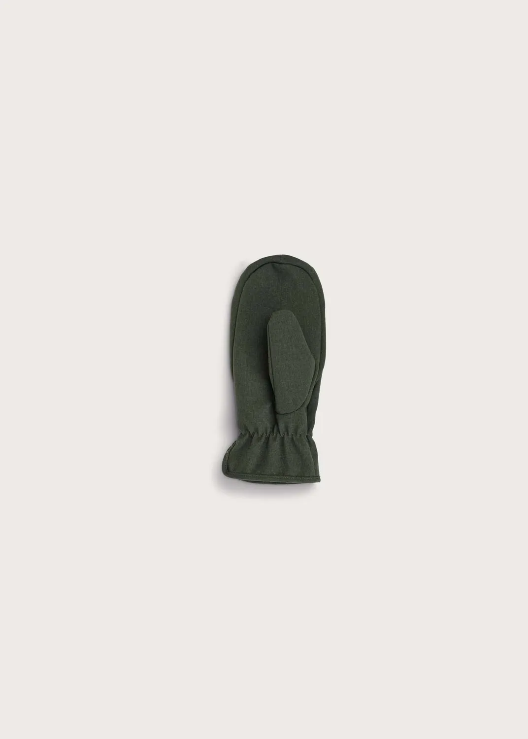 Brgn Mittens votter Rosin Dark Green resirkulert fleece