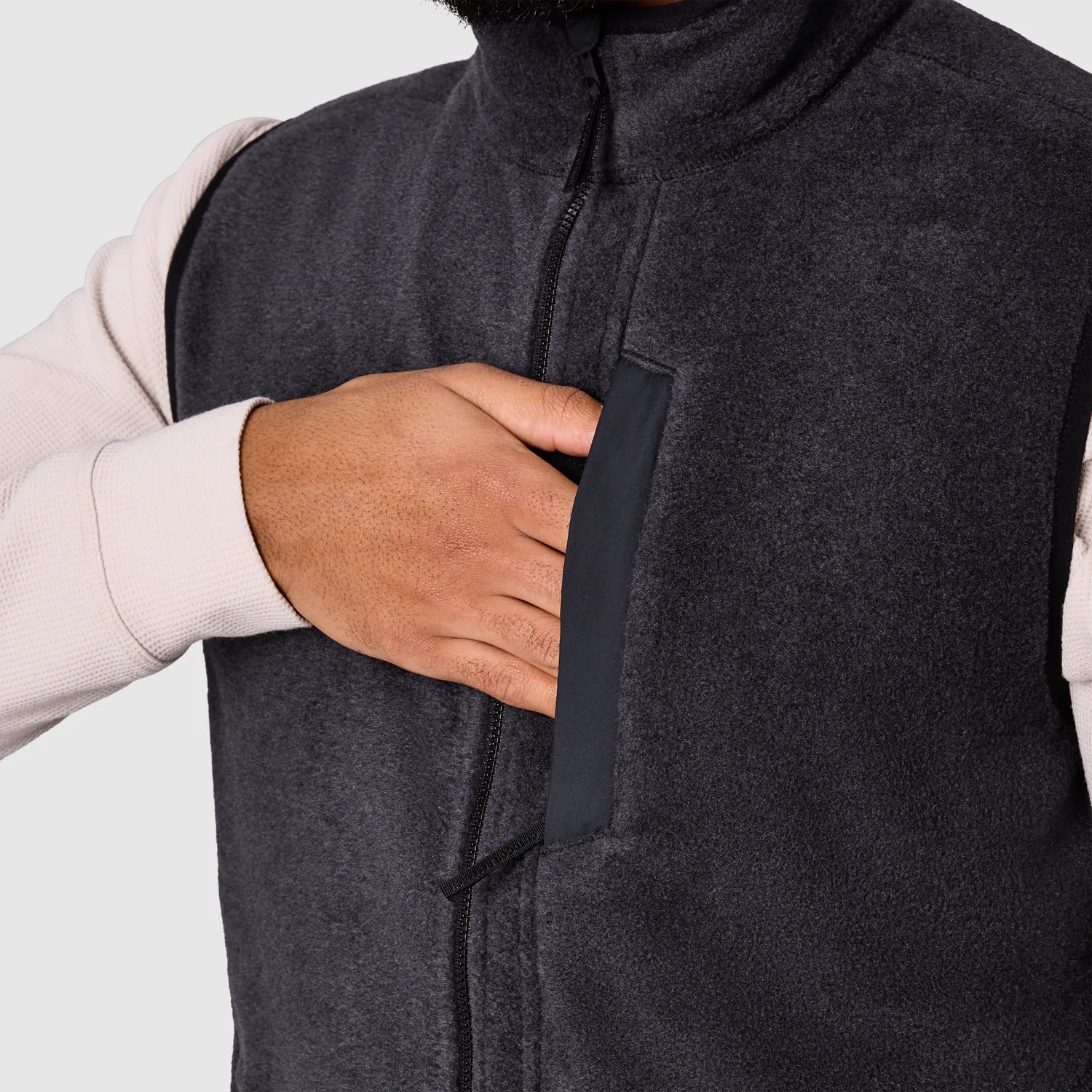 Outdoor Research Deming Fleece Vest fleecevest herre Black