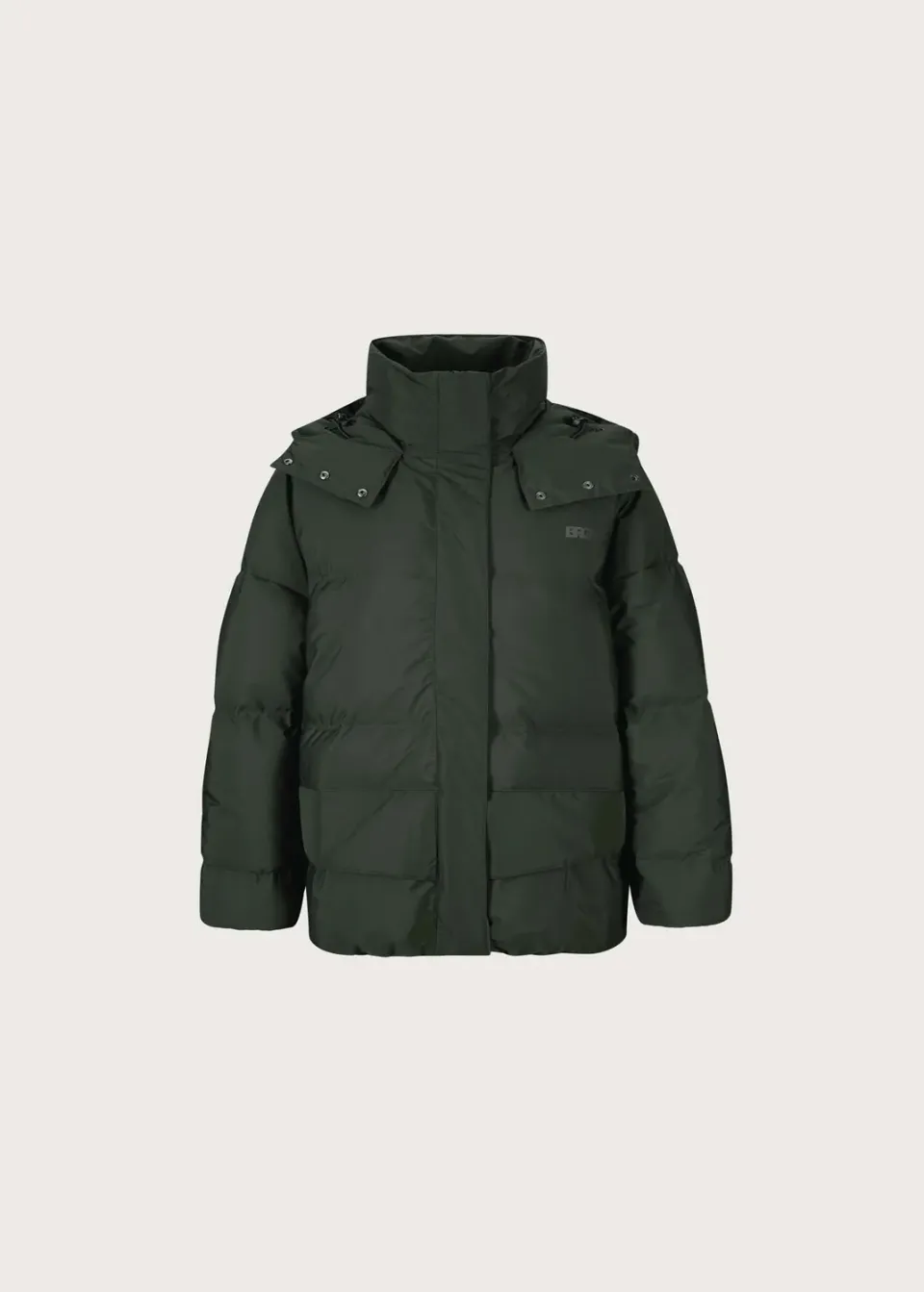 Brgn Regnskyll Bomber Jacket dunjakke Rosin Dark Green 20 000 mm