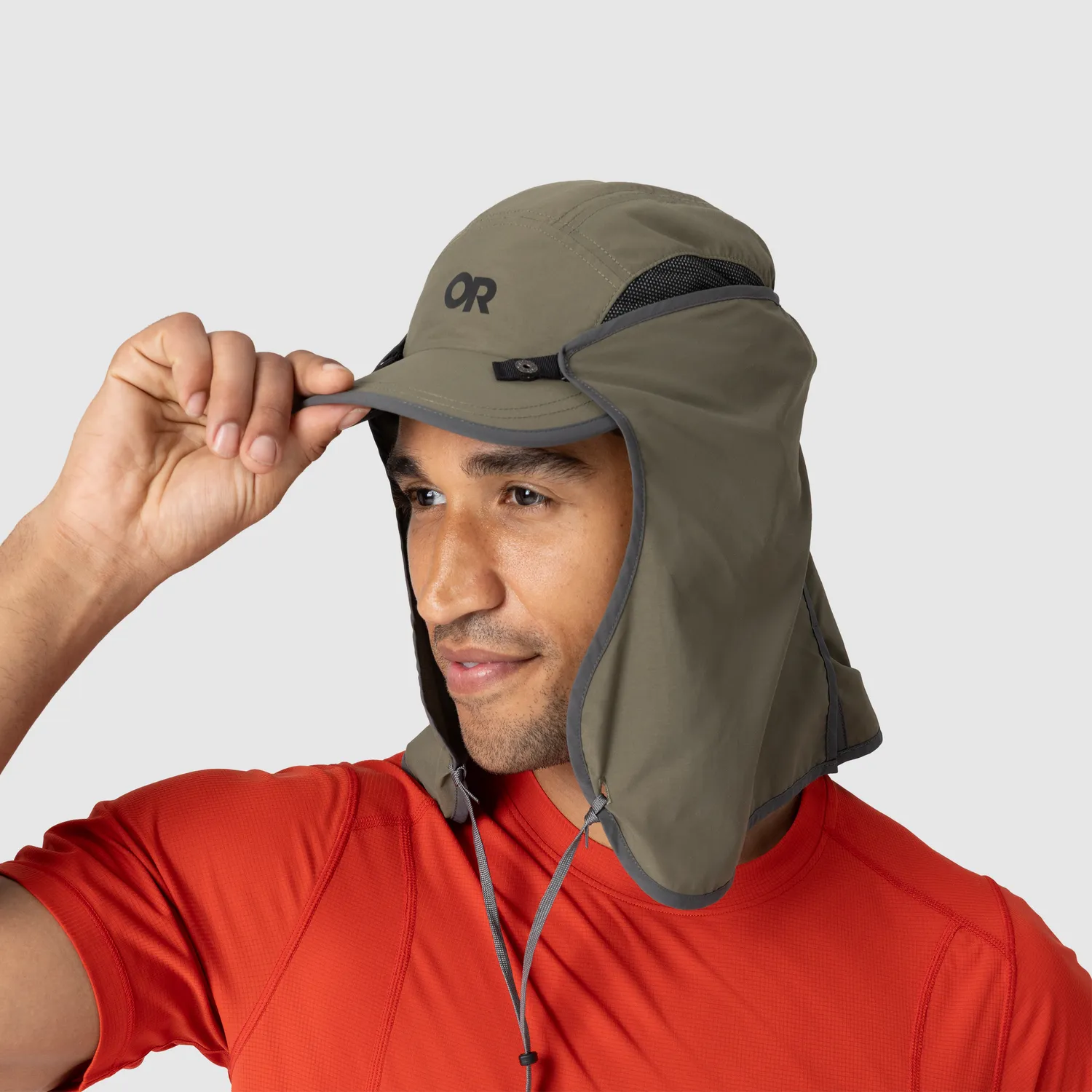 Outdoor Research Sun Runner Cap solcaps Ranger Green UPF 40