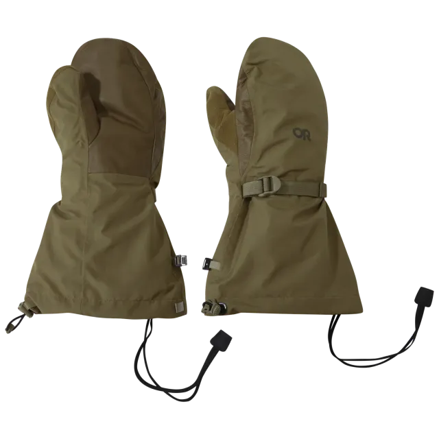Outdoor Research Firebrand Mitt - USA votter Coyote S vanntette