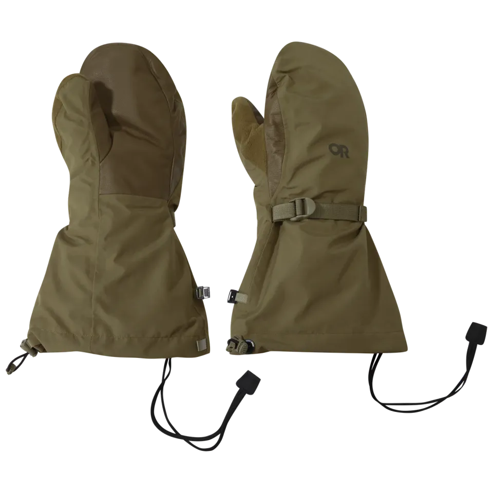 Outdoor Research Firebrand Mitt - USA votter Coyote S vanntette