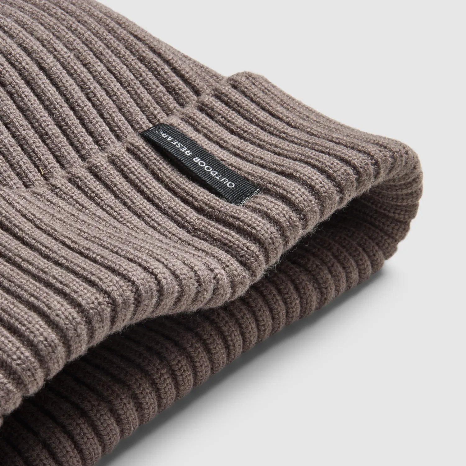 Outdoor Research Bandera Beanie lue Gravel One Size fukttransporterende