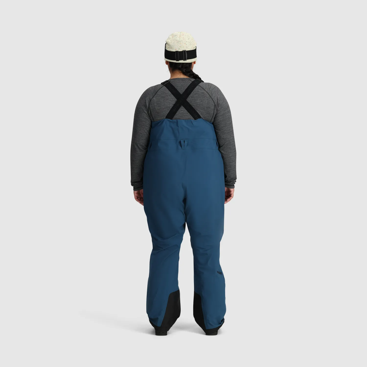 Outdoor Research Carbide Women's Carbide Bibs-Plus skibukse Smoky Quartz 1X Regular vanntett