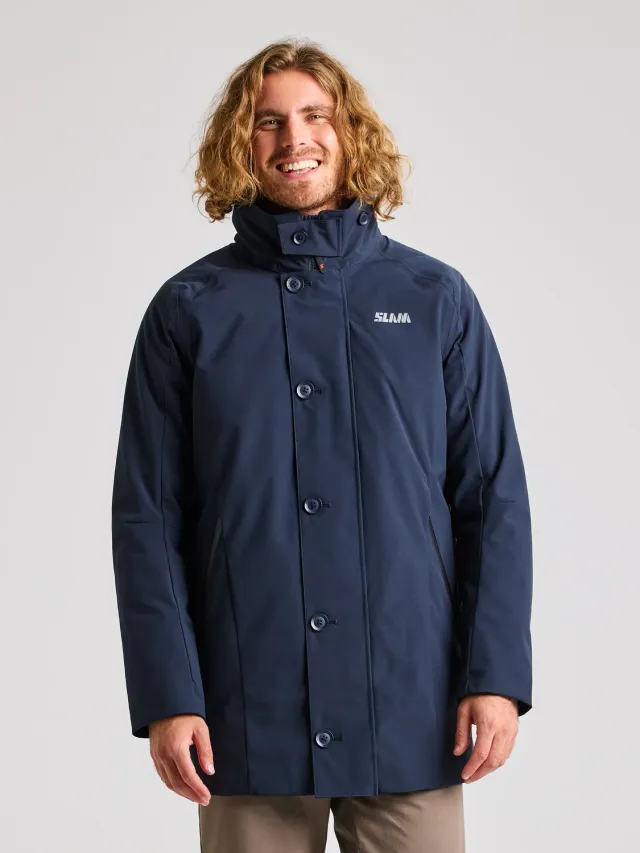 Slam Dock Coat 2.0 parkas herre mørk marineblå vanntett
