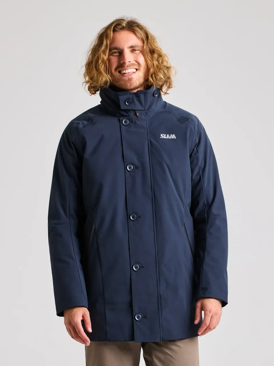 Slam Dock Coat 2.0 parkas herre mørk marineblå vanntett