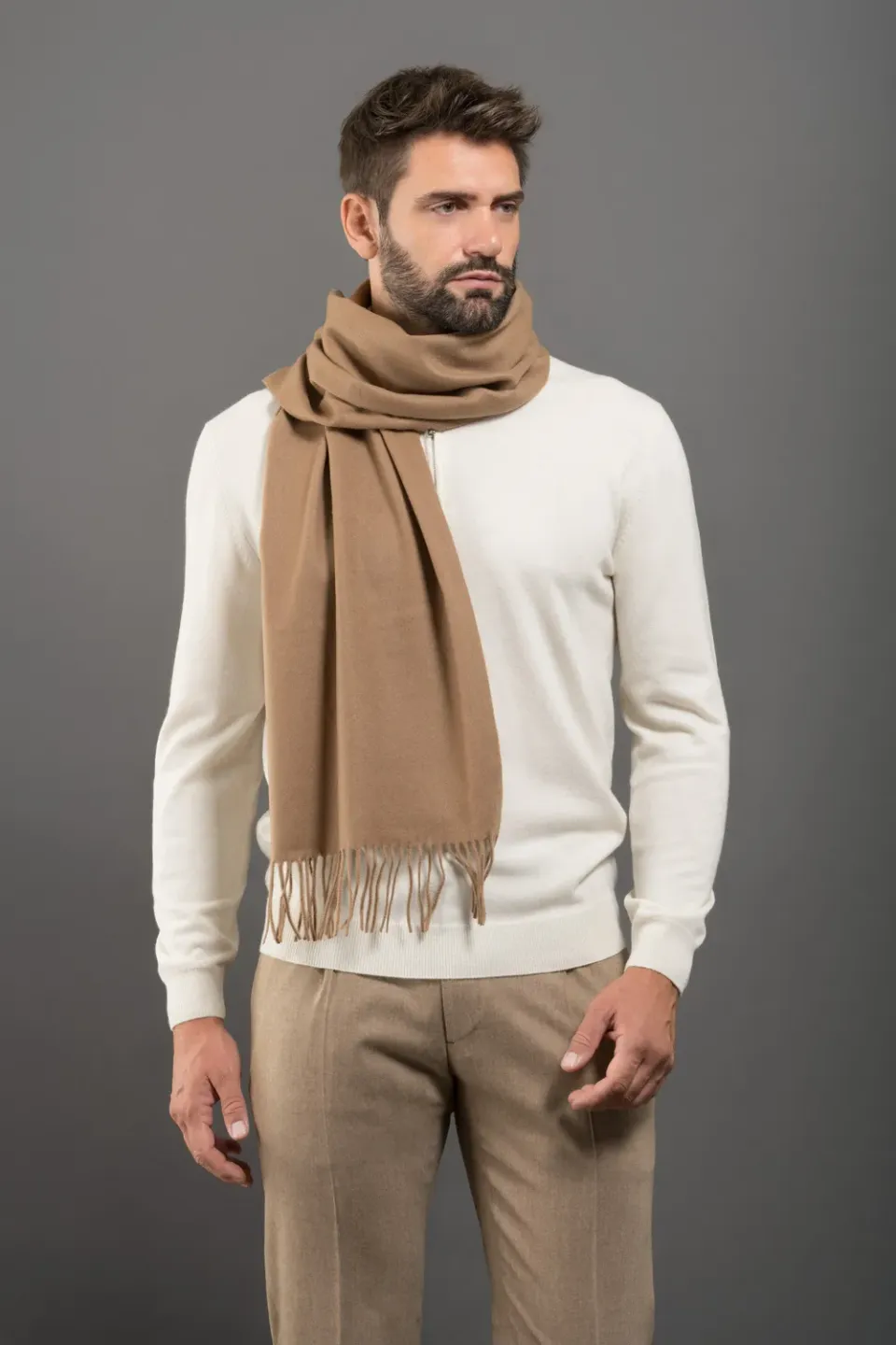Moo rer KADE-AE4 skjerf one size cashmere 35 x 170 cm