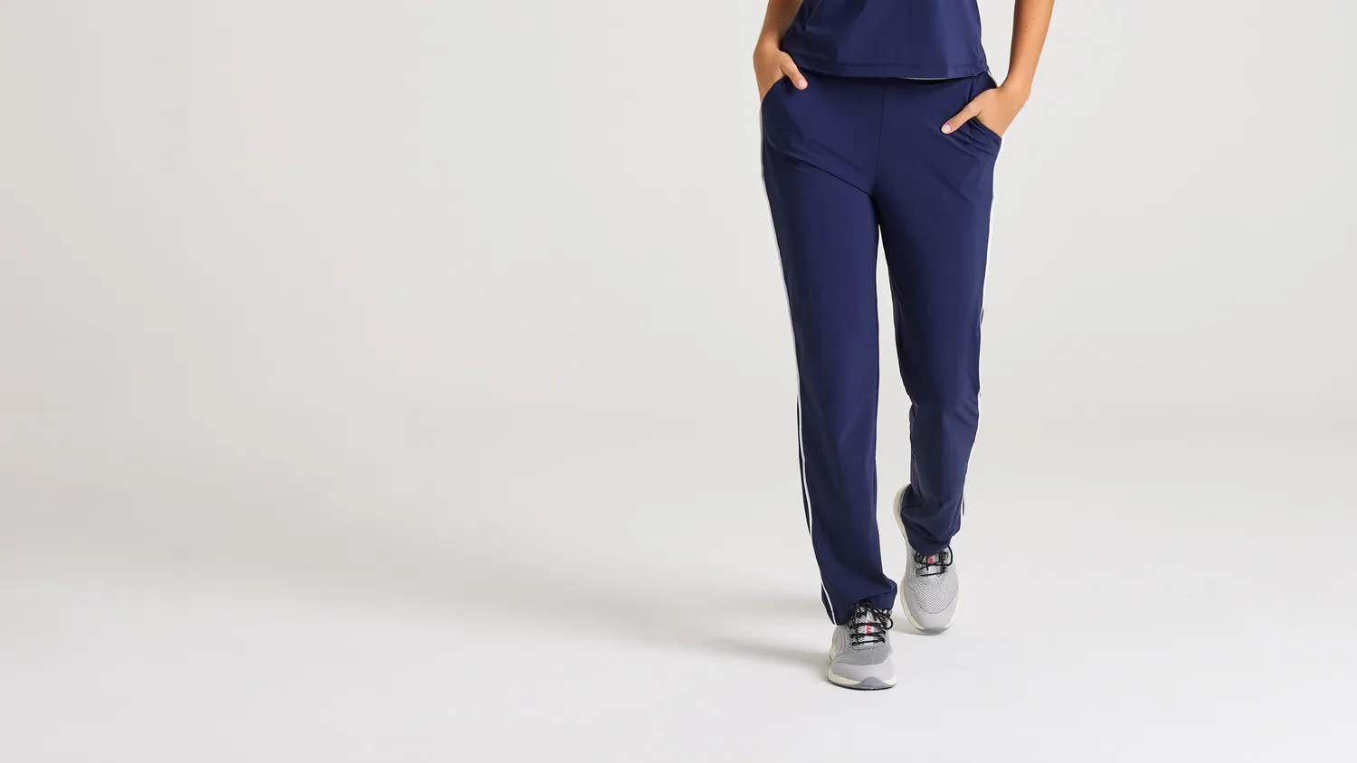 Slam Dock WS Smart Pant damebukse Blue Shadow elastisk