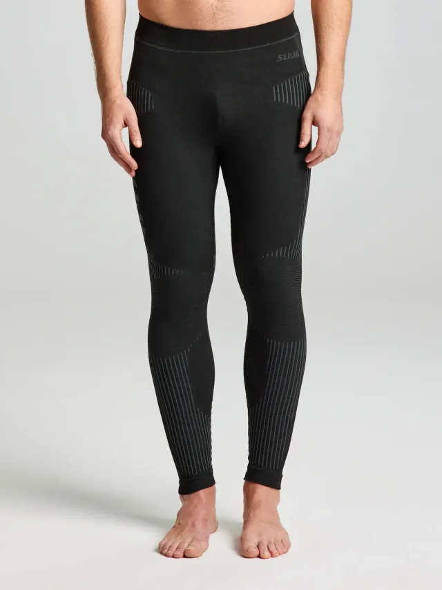 Slam PRO Seamless Tights Black Ink termisk baselayer