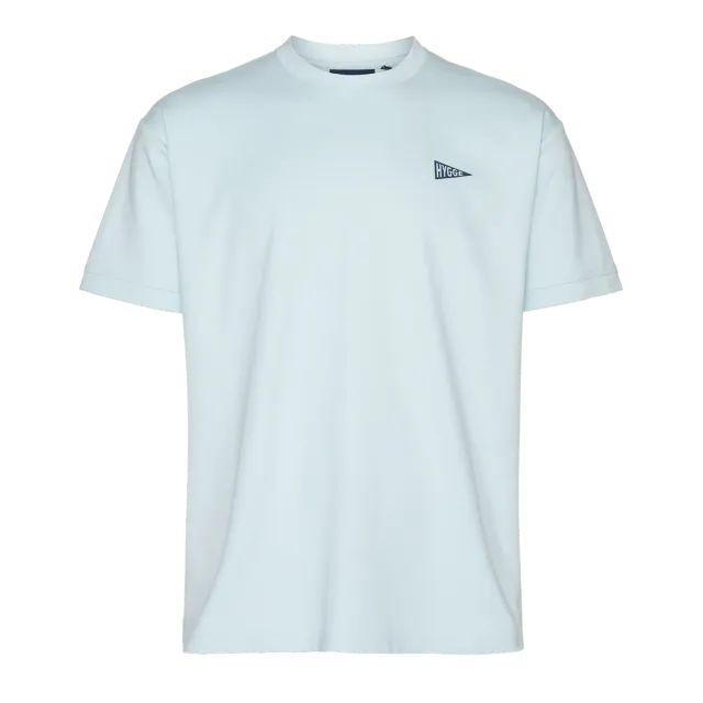 House of Hygge Graphic T-Shirt T-skjorte herre offwhite i bomull