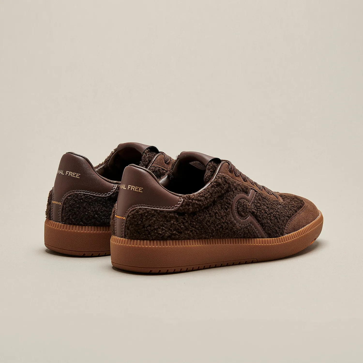 Save The Duck Gaia vintersneaker brun dyrevennlig