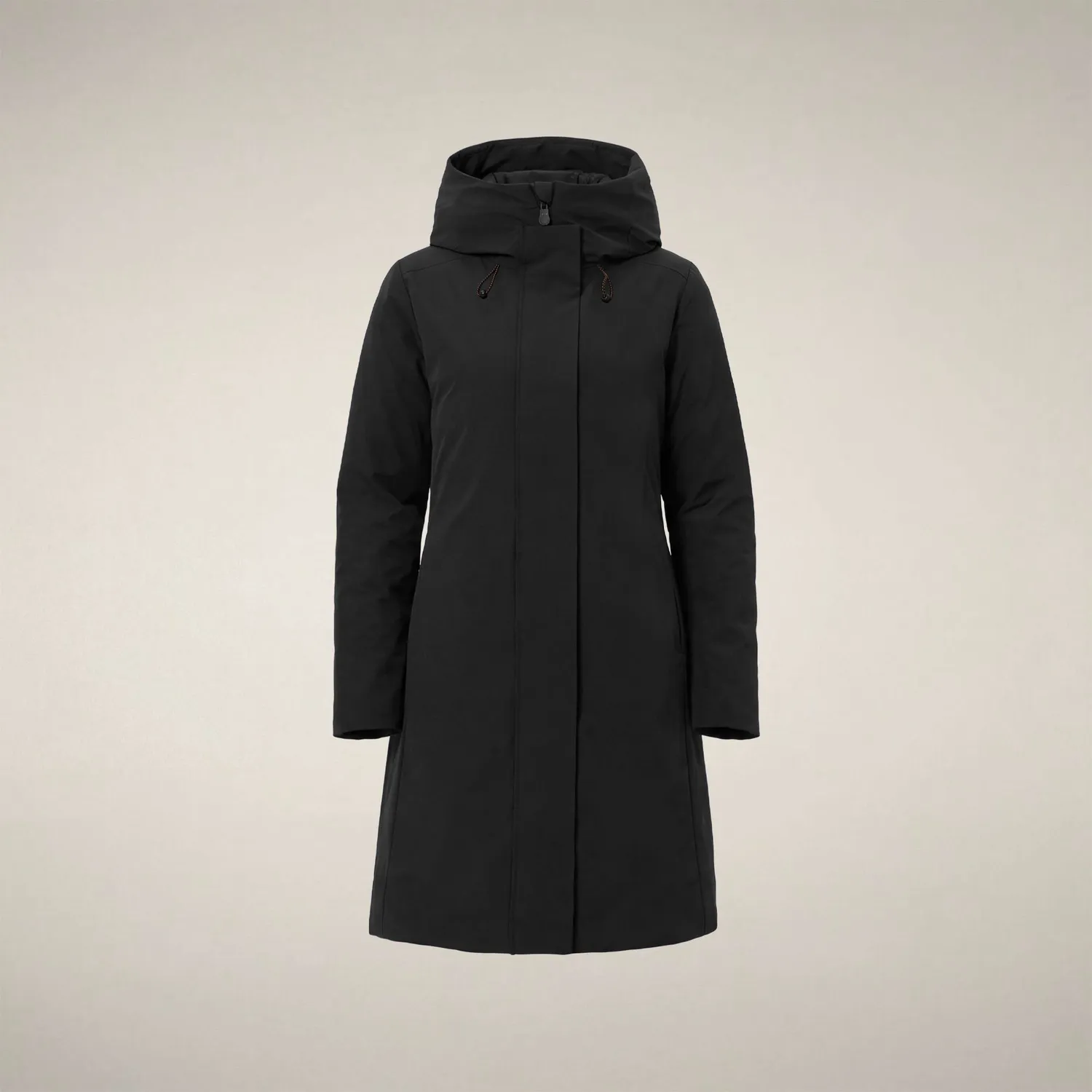 Save The Duck Leandra vinterkåpe dame Black slim fit