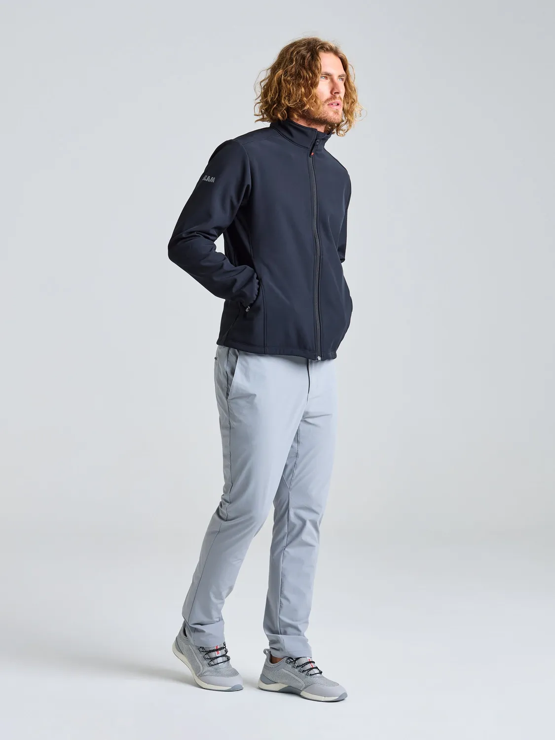 Slam ACT Warm Softshell Jacket softshelljakke herre fleecefôr