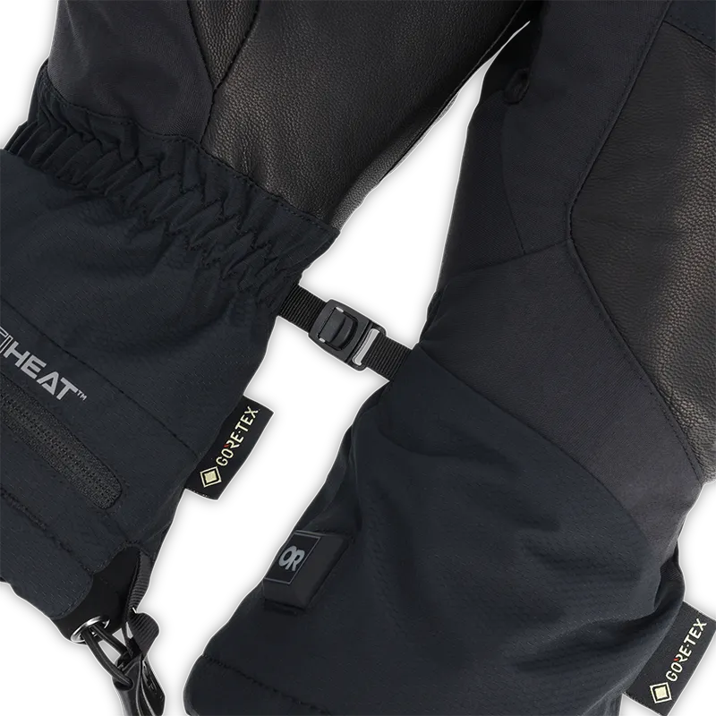 Outdoor Research Prevail Heated GORE-TEX hansker svart