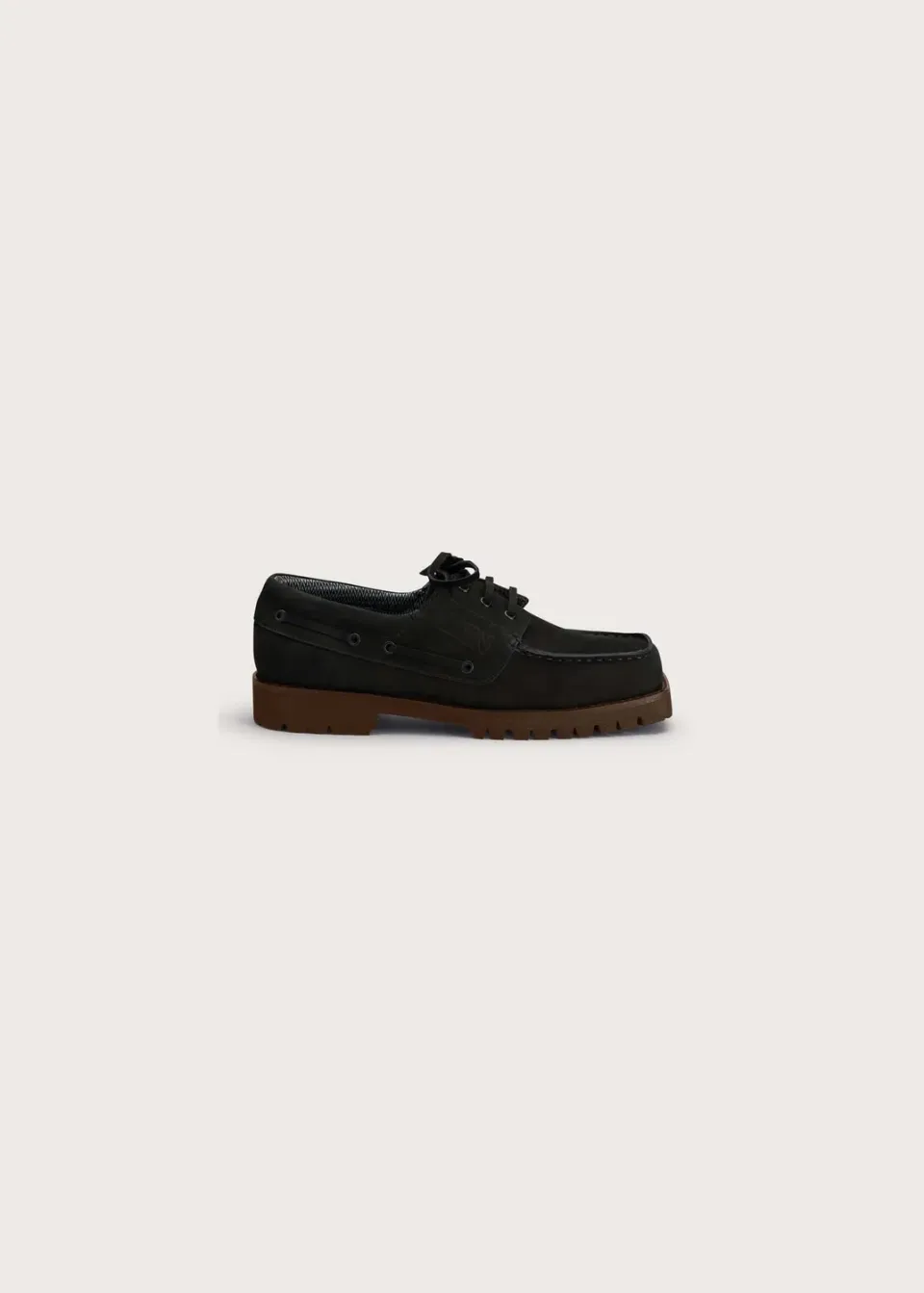 Brgn Women's Boat Shoe båtsko 36–42 New Black vanntett