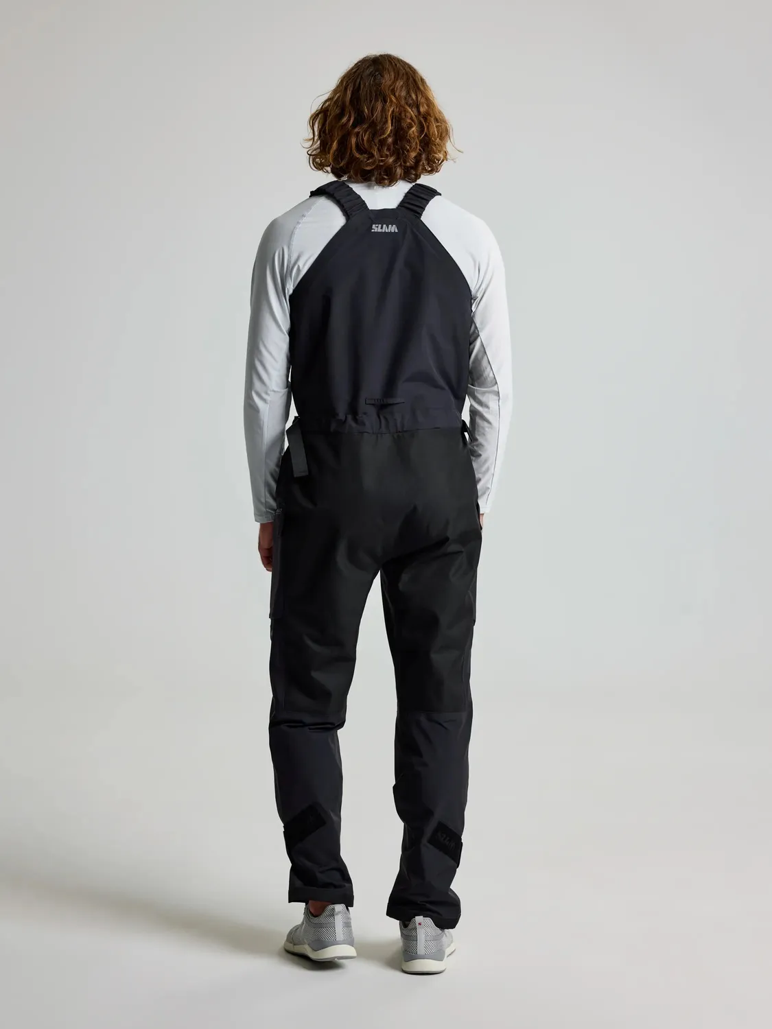 Slam PRO Offshore Bibs seilbukse unisex svart vanntett 15 000 mm
