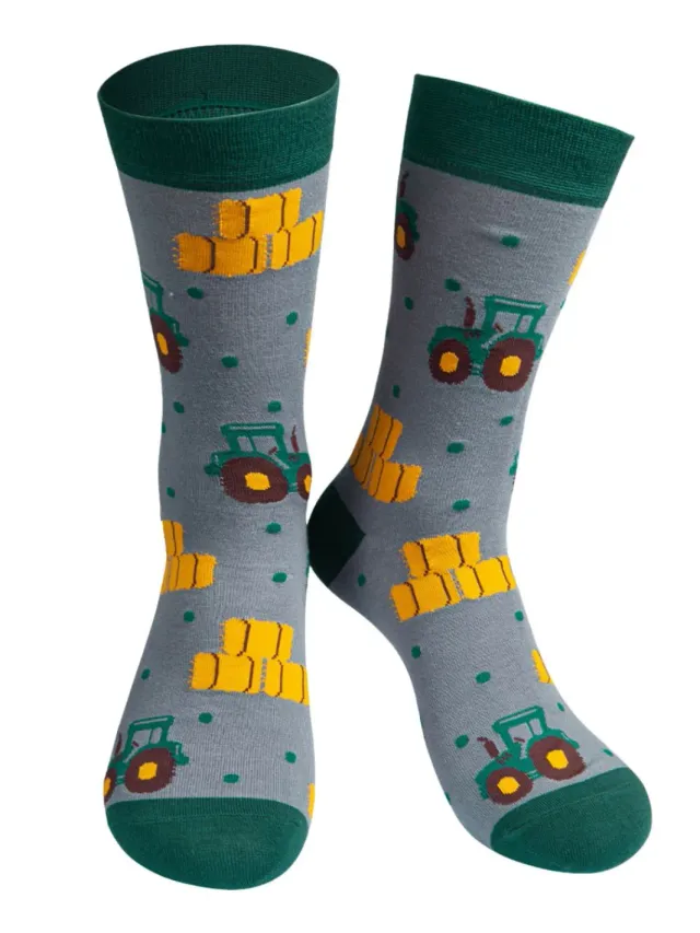 John Partridge Socks Farm Tractor sokker one size