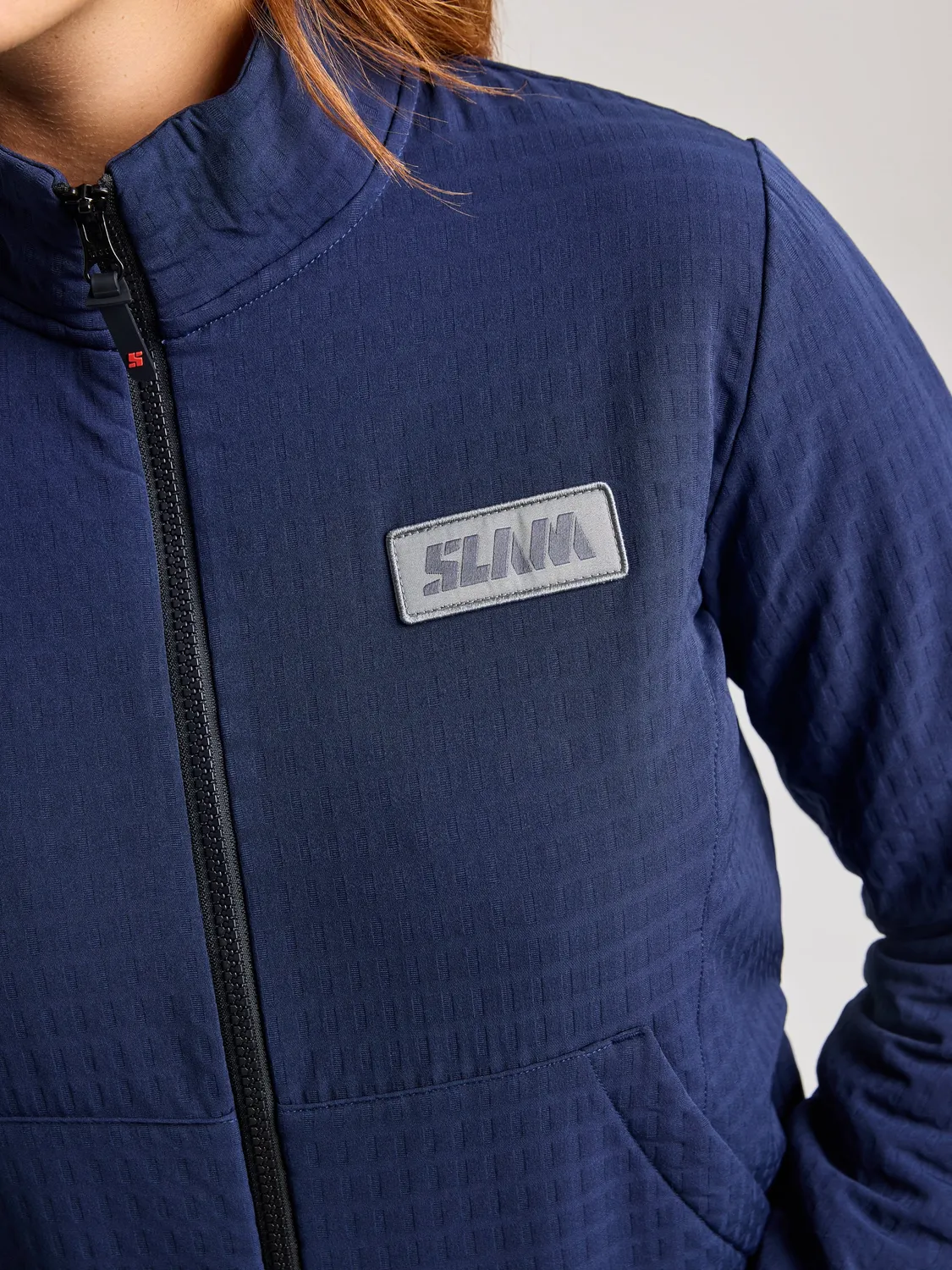 Slam Minnie Bear Jacket fleecejakke Blue Shadow dame