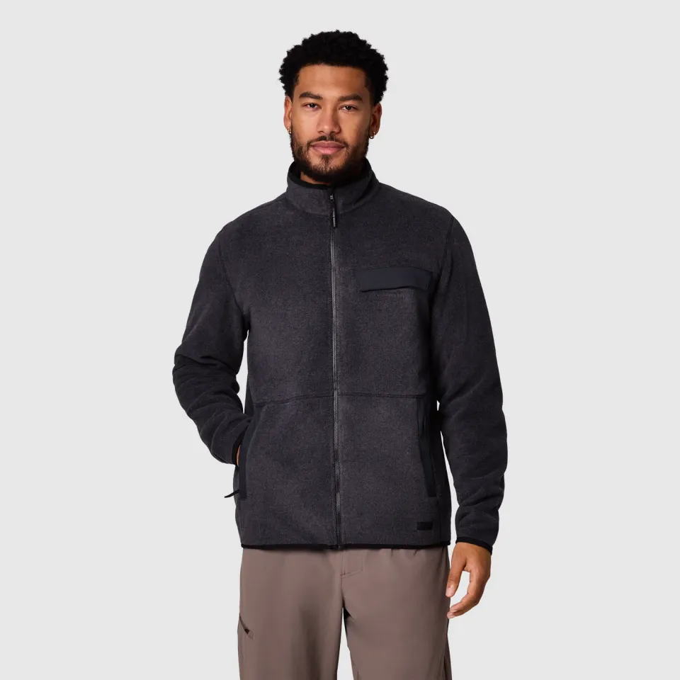 Outdoor Research Deming fleecejakke Dark Navy ullblanding