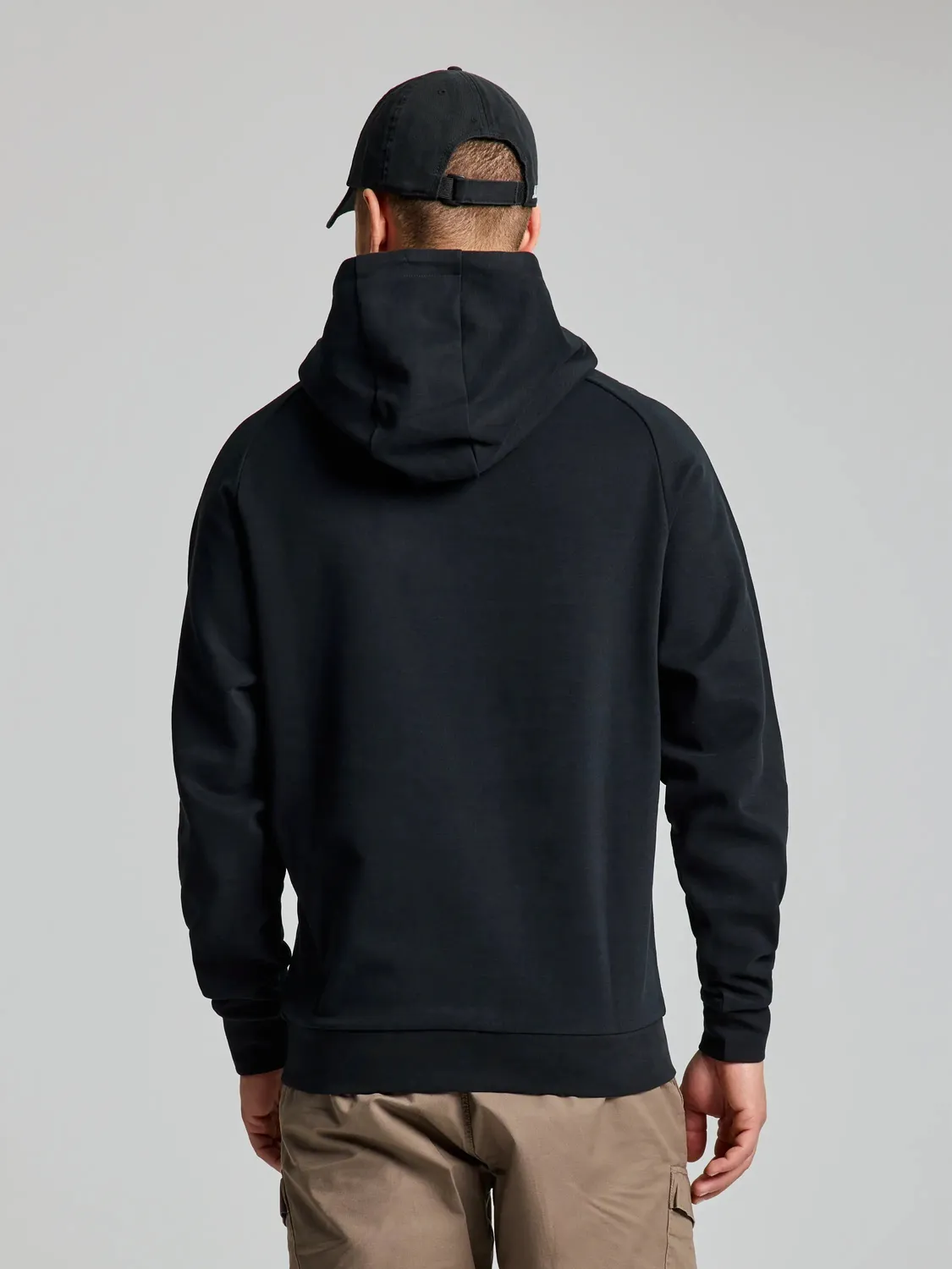 Slam Logo Hoodie hettegenser herre aluminium bomull