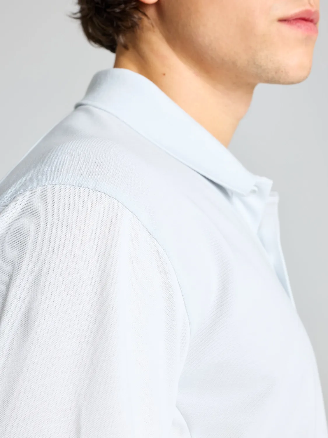 Slam One Design OD Drirelease langermet polo herre