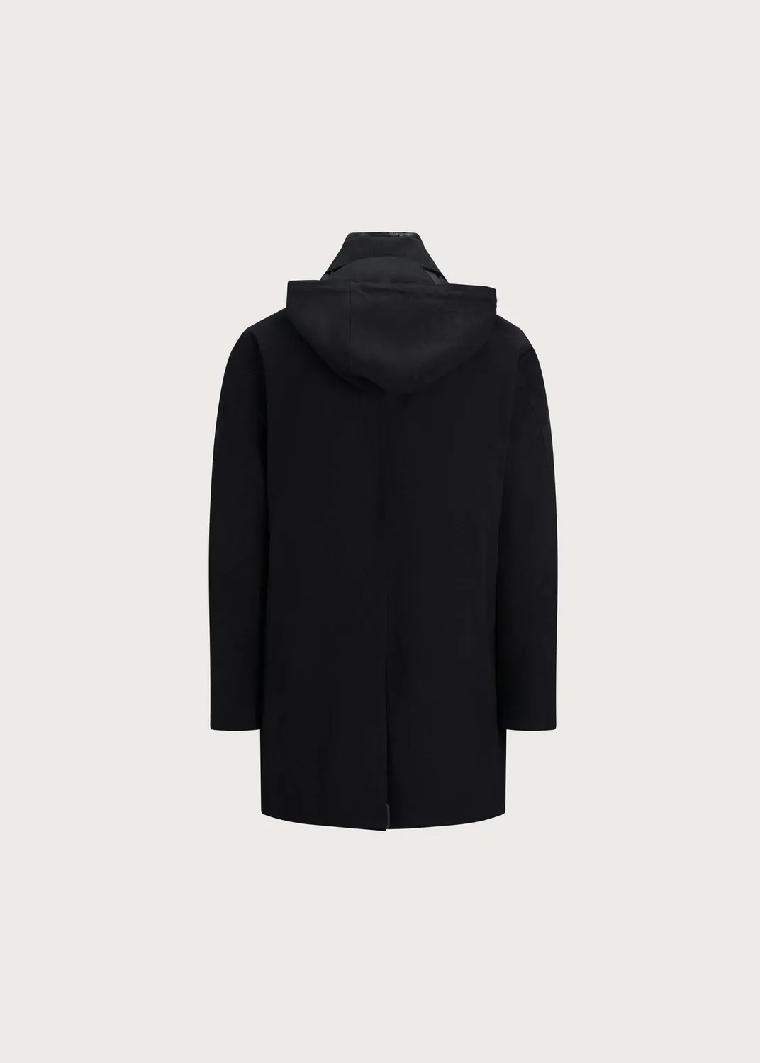 Brgn Vinterfrost Coat frakk svart, 3-i-1