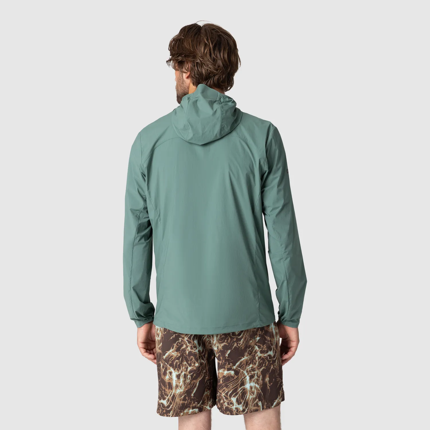 Outdoor Research Men's Shadow Wind Hoodie vindjakke Malachite