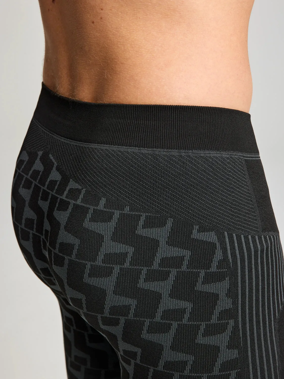Slam PRO Seamless Tights Black Ink termisk baselayer