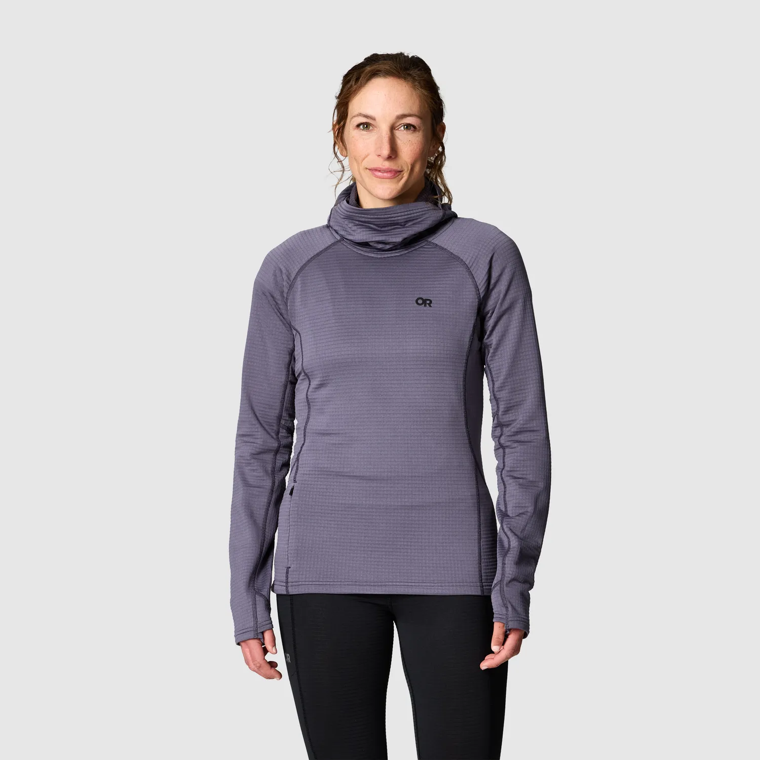 Outdoor Research Vigor Grid Fleece Pullover Hoodie fleecegenser dame UPF 30