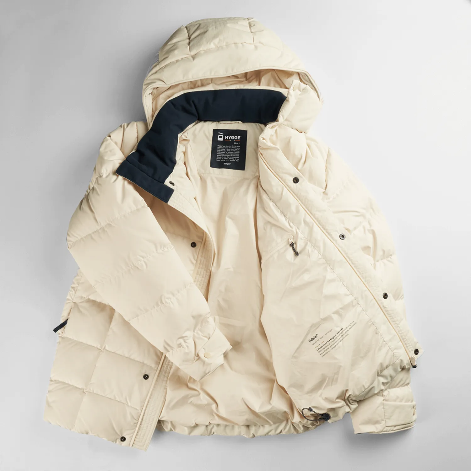 House of Hygge Ildsjel Men's Ildsjel Down Jacket dunjakke Navy 700 fillpower