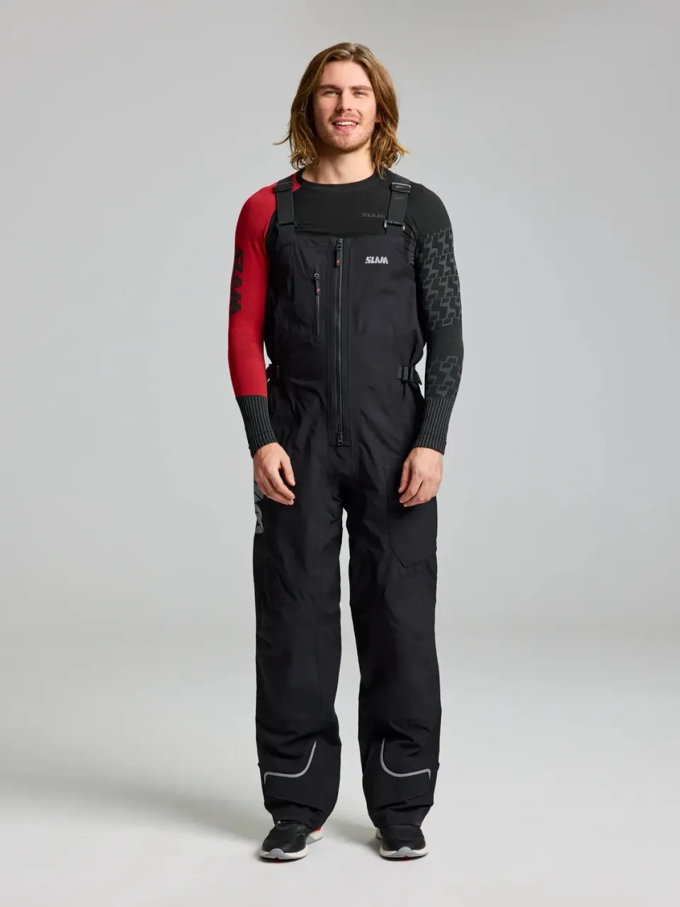 Slam Pro Coastal Bibs seilbukse herre vanntett