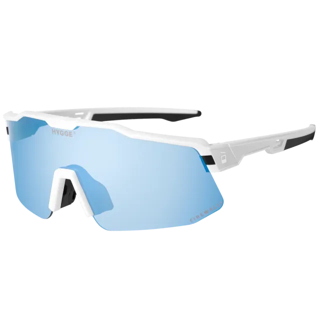 House of Hygge Underdog Sunglasses solbriller one size hvit UV-beskyttelse