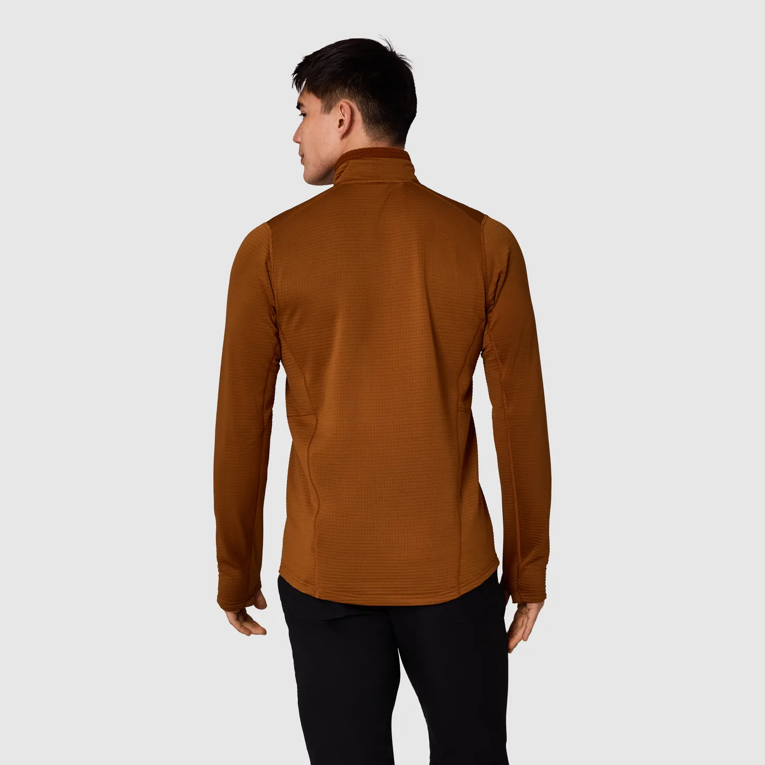 Outdoor Research Vigor Men's Vigor Grid Fleece Half Zip fleecegenser Azurite S ActiveTemp