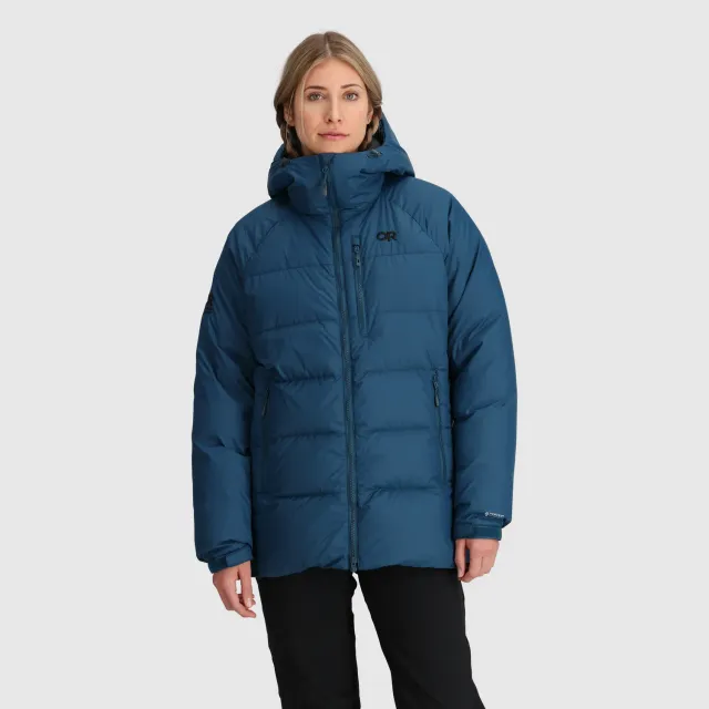 Outdoor Research Super Alpine Down Parka dunparkas Harbor