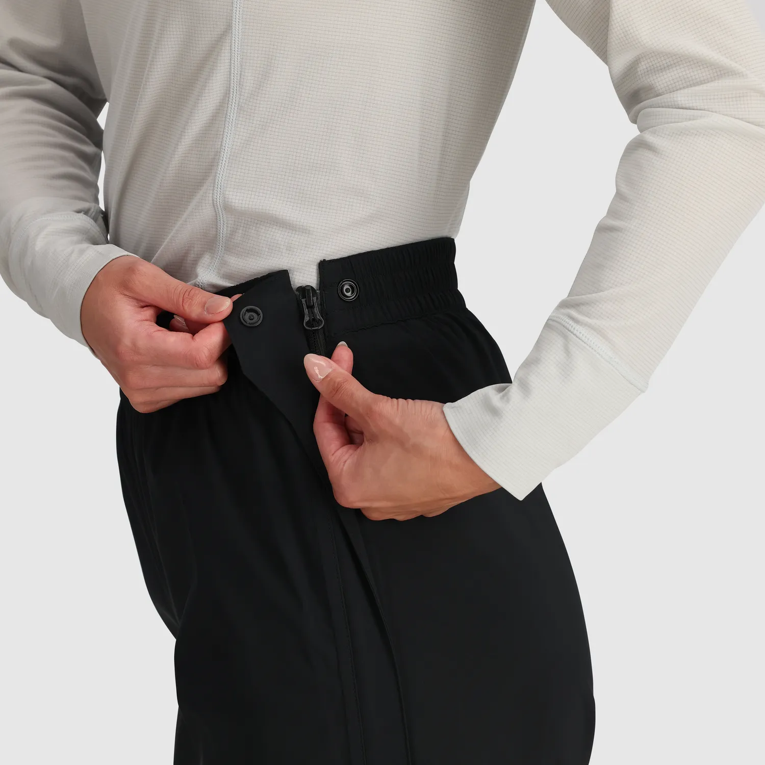 Outdoor Research Stratoburst Stretch Rain Pant regnbukse svart